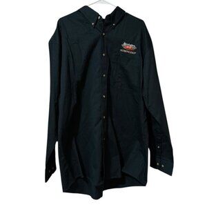 Dunbrooke Distinctive Images Men Sz XL Wrinkle Free Button Down Shirt Remington